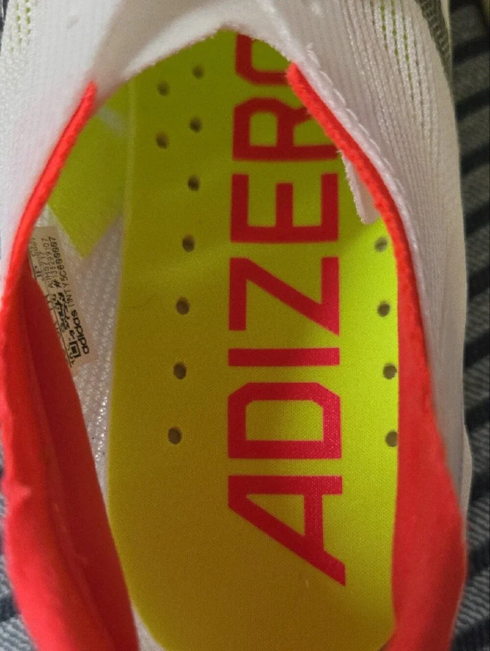 adidas Adizero Takumi Sen 10 W - White and Black